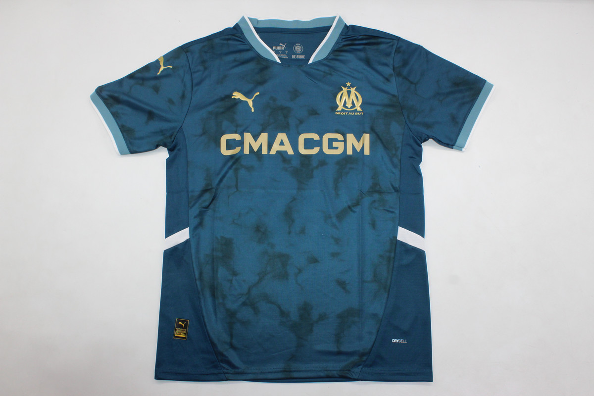 AAA Quality Marseilles 24/25 Away Navy Blue Leaked Jersey